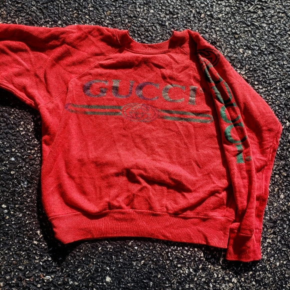 vintage bootleg gucci sweater